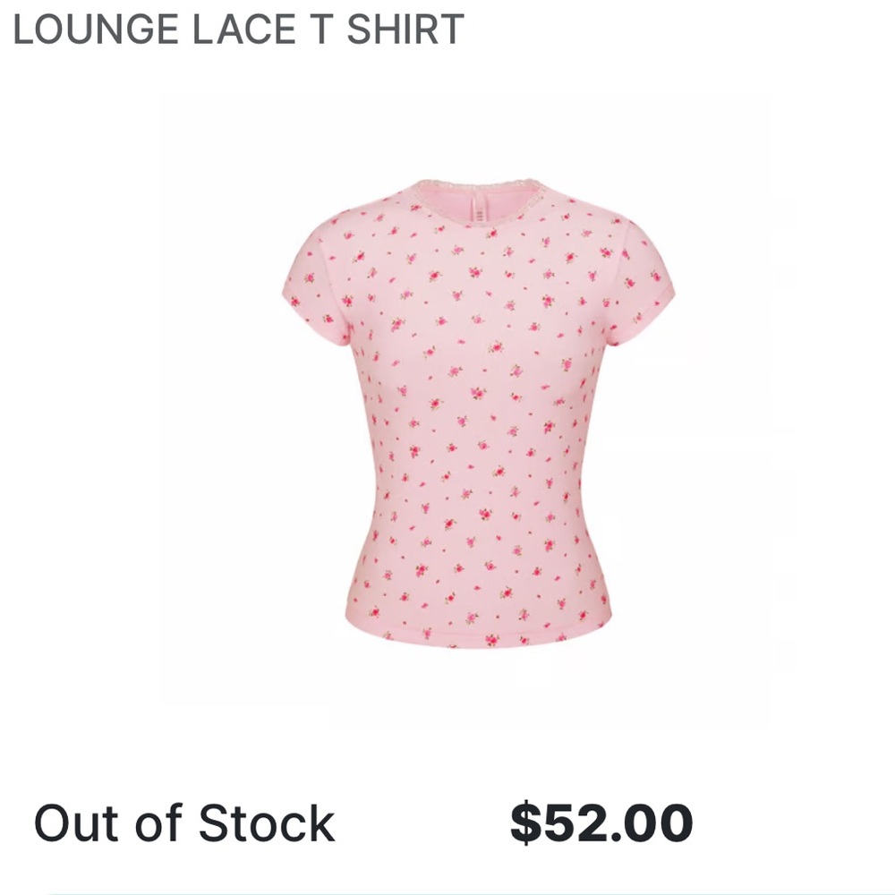 Skims limited edition flower lounge/ sleepwear